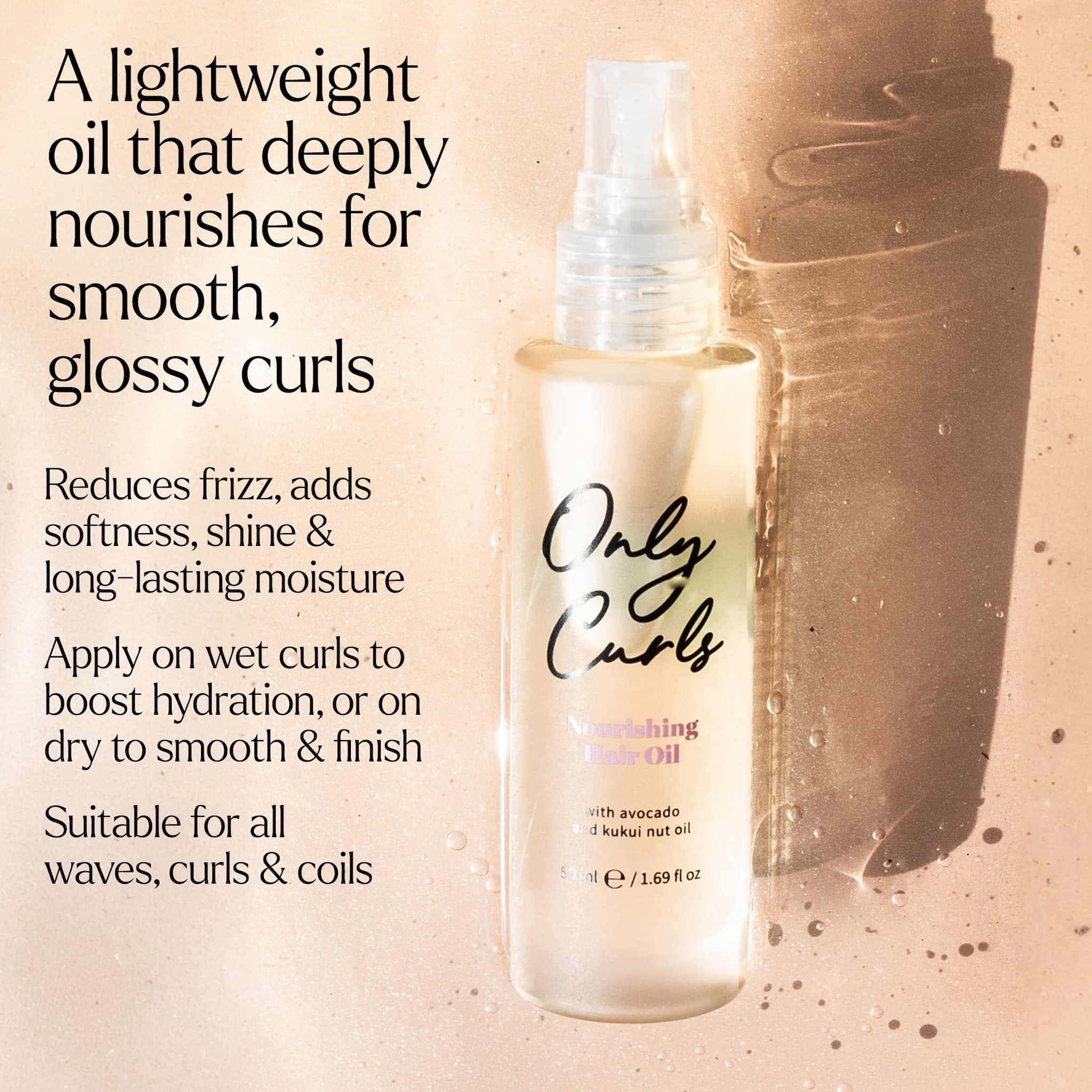 Nourishing Hair Oil - Only Curls