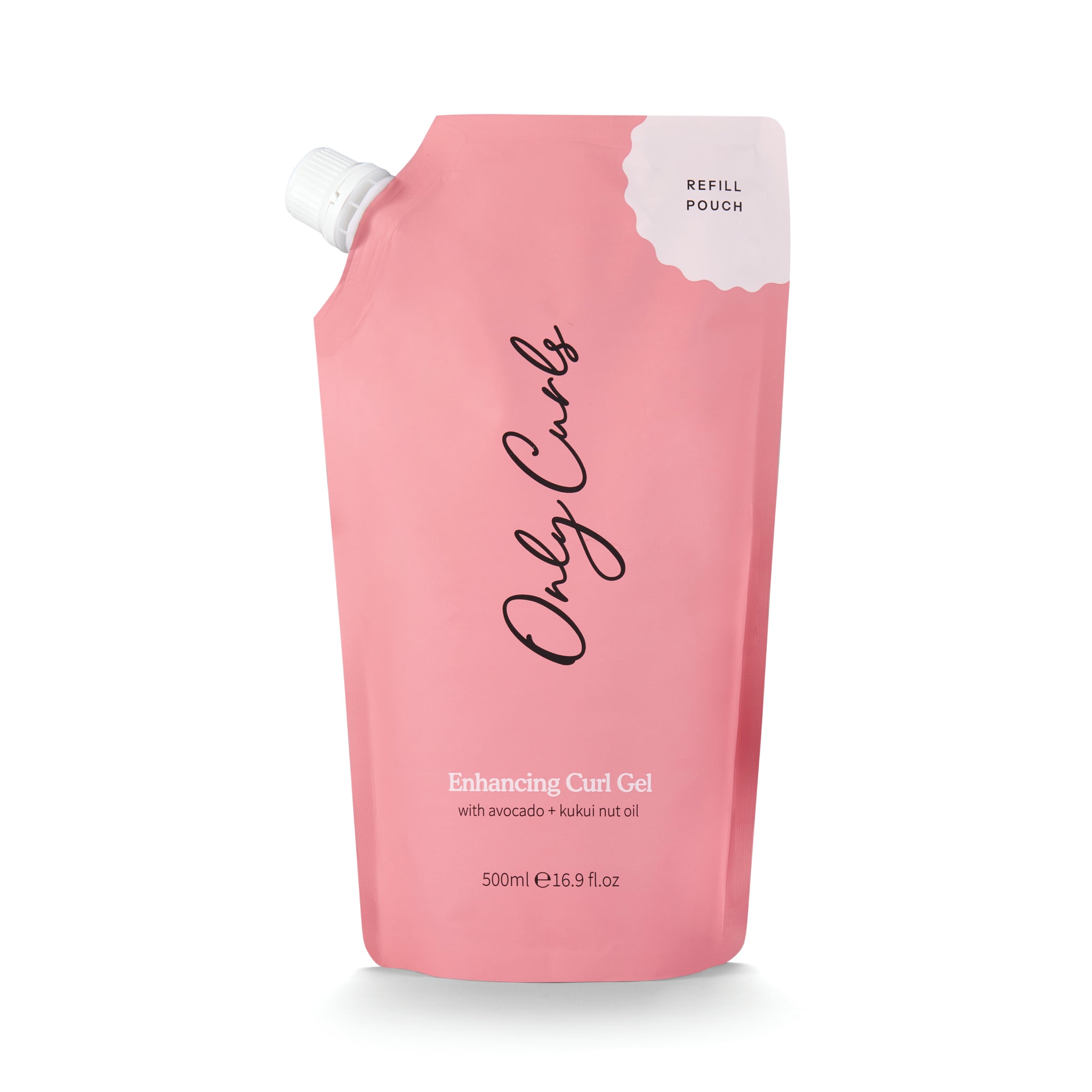 Only Curls Enhancing Curl Gel 500ml - Refill Pouch - Only Curls