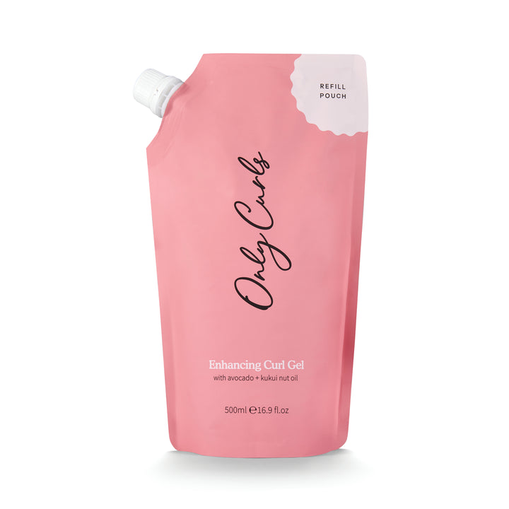 Only Curls Enhancing Curl Gel 500ml - Refill Pouch
