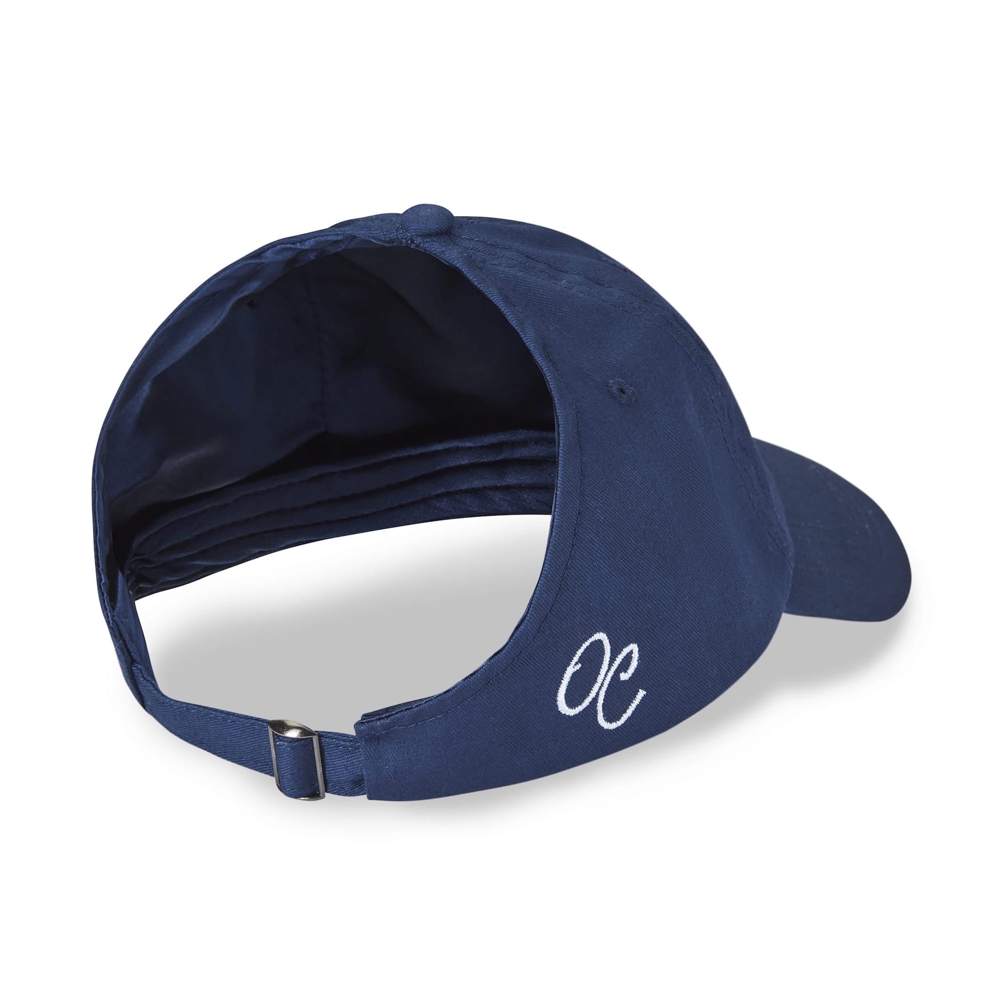 Only Curls Satin Lined Baseball Hat (with open back) - Navy - Only Curls