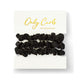 Only Curls Silk Scrunchies (Mini) - Black
