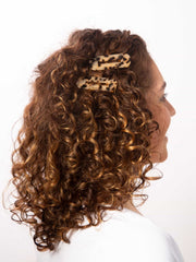 Only Curls Crocodile Hair Clips - Tort Speckle
