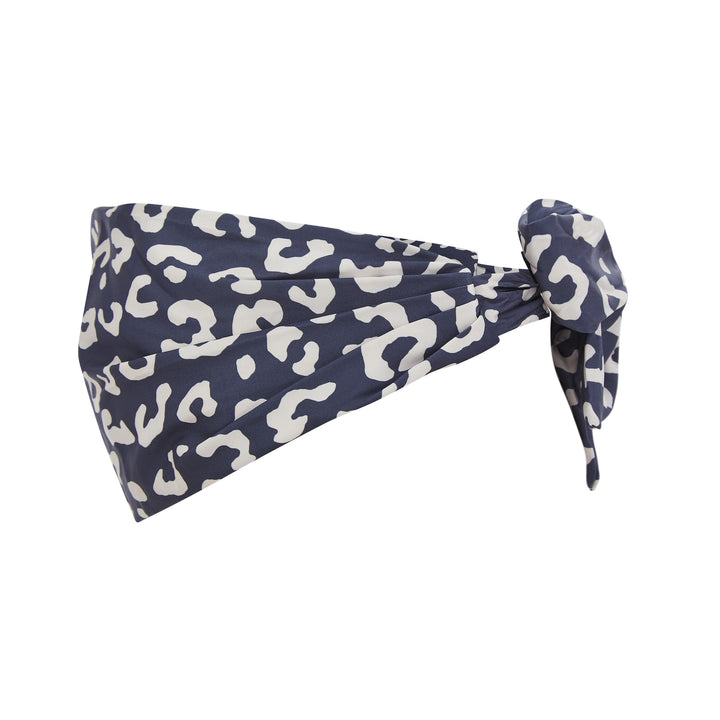 Only Curls Pineapple Protector (Tie Front) - Leopard Print