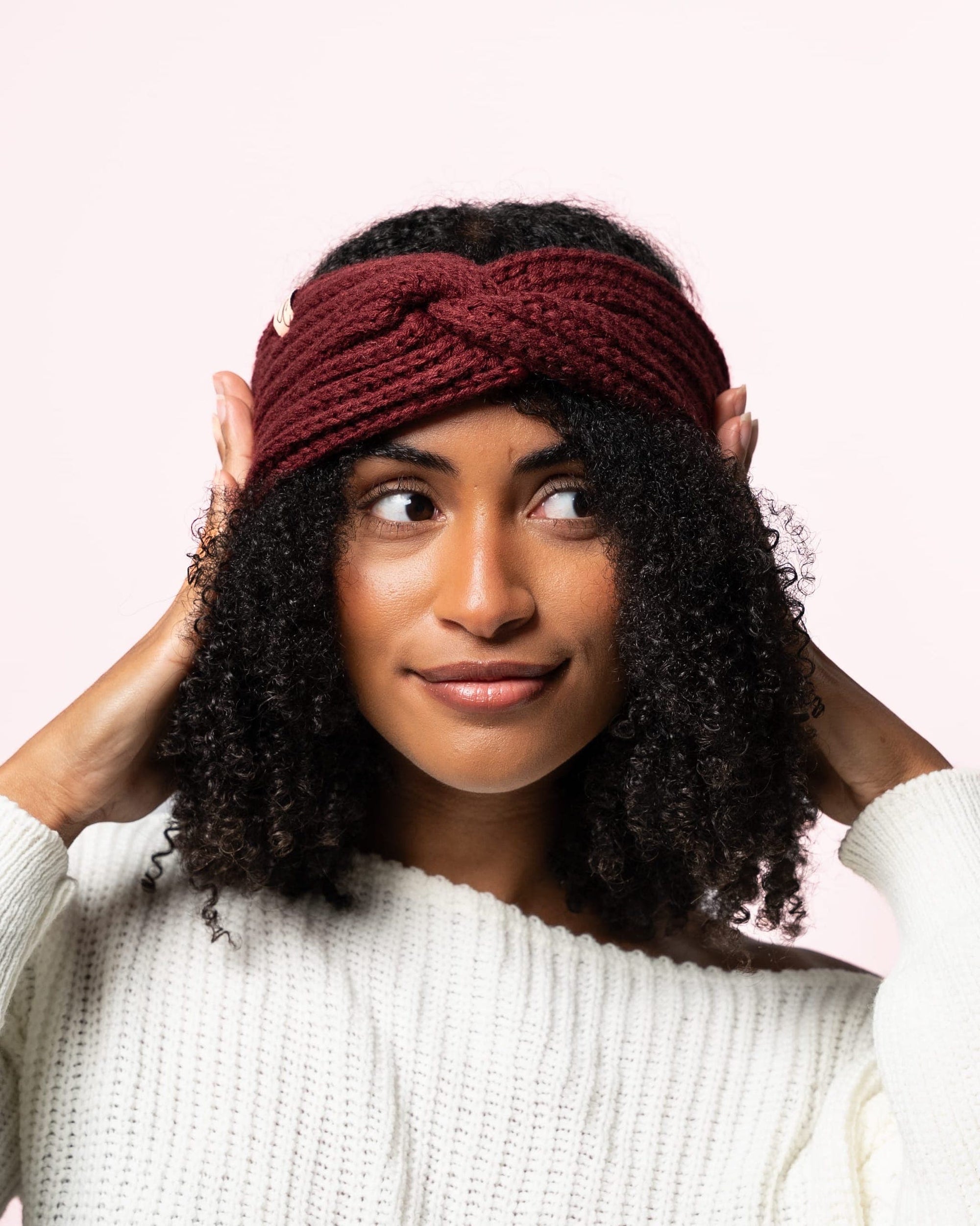 Satin Lined Knitted Headbands