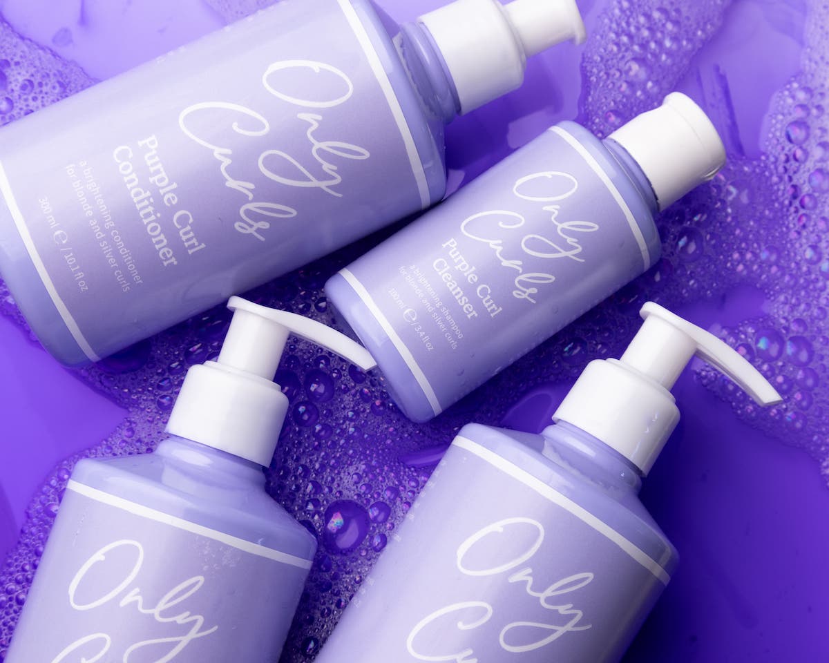 Only Curls Purple Collection - for blonde and silver curls
