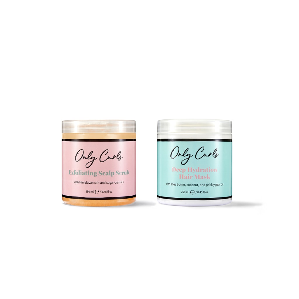Only Curls Hair Mask and Scalp Scrub