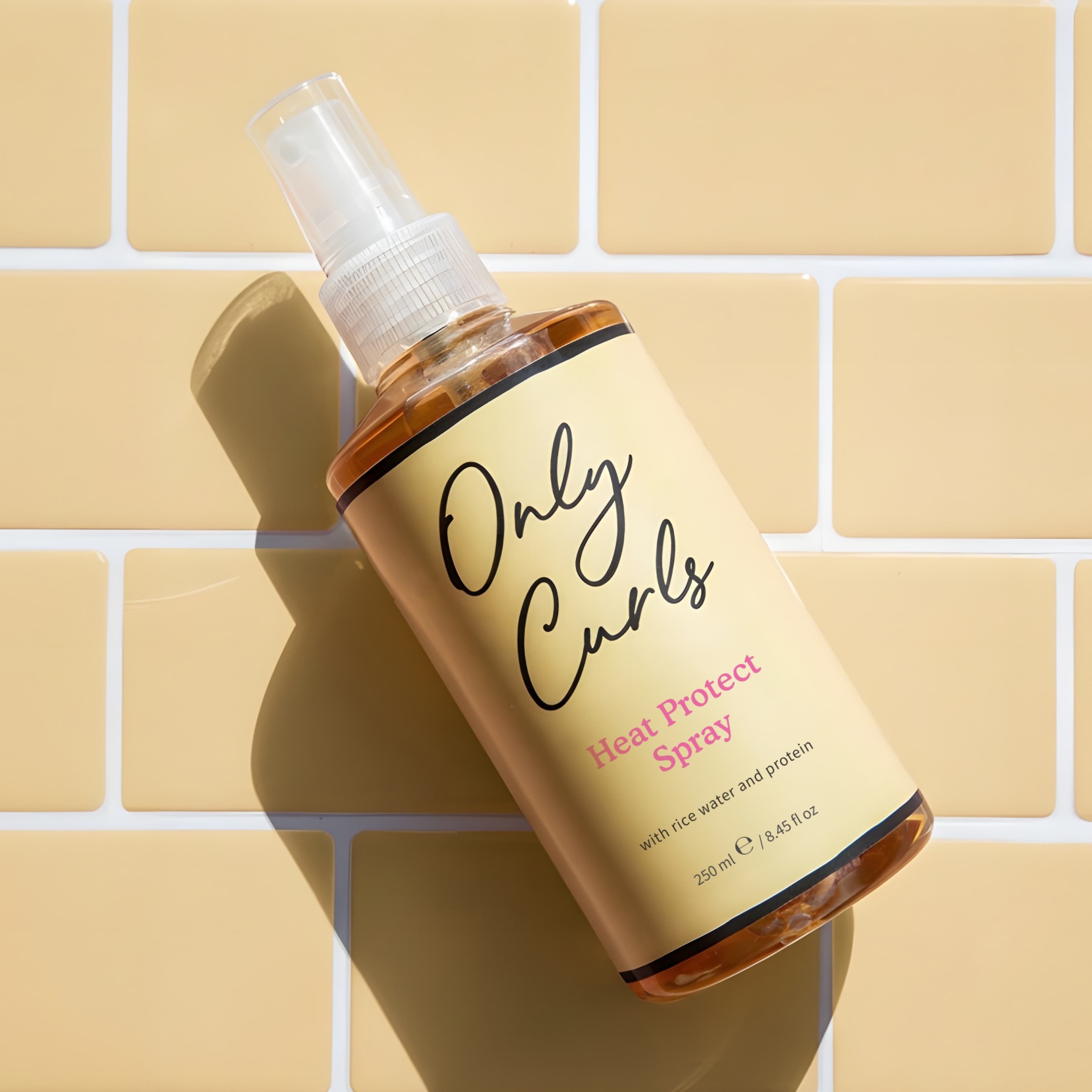 Only Curls Heat Protect Spray - Only Curls