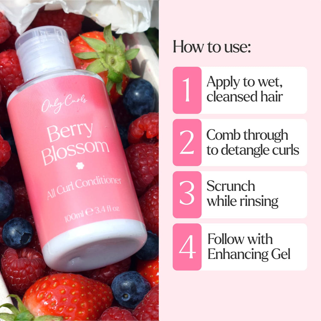Only Curls Berry Blossom All Curl Conditioner - Only Curls