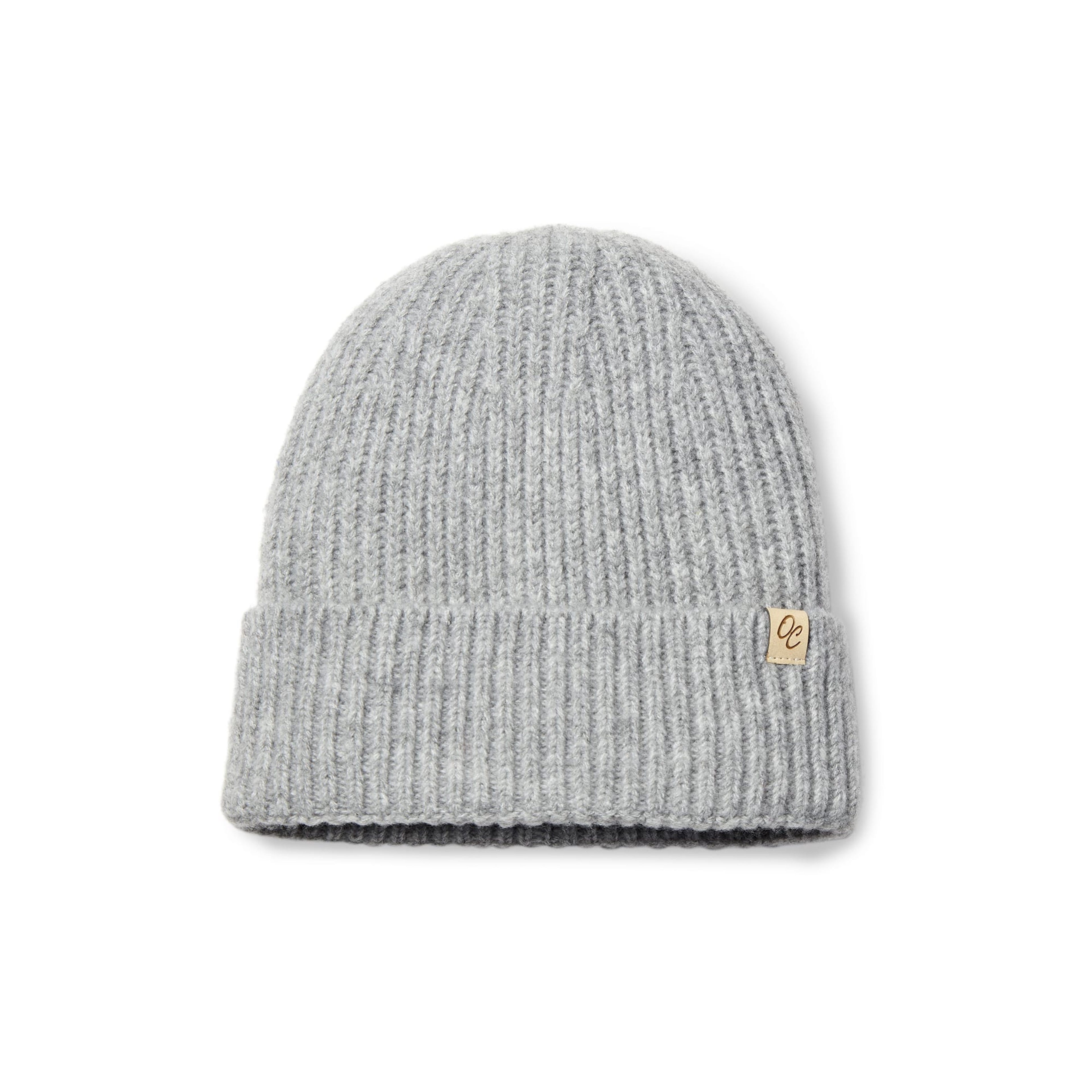 Only Curls Satin Lined Beanie - Ella in Grey - Only Curls