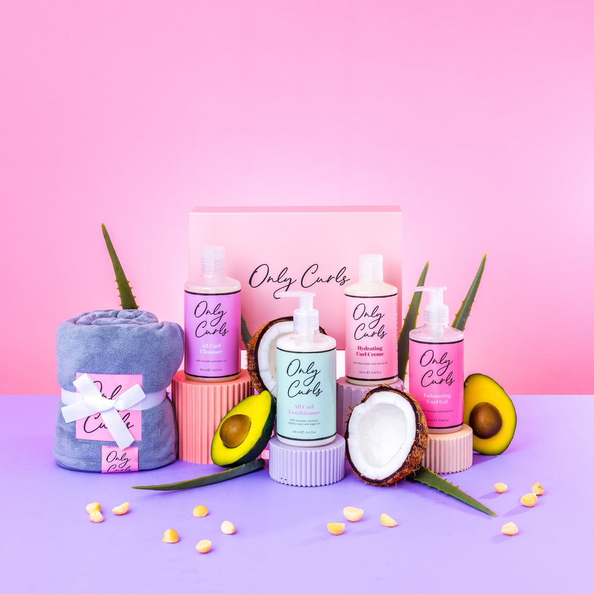 The Curly Bundle with Towel