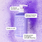 Purple Curl Cleanser - Purple Shampoo For Curly Hair - Only Curls