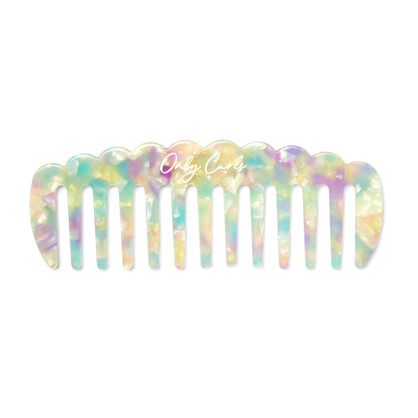 Only Curls Pastel Mermaid Comb