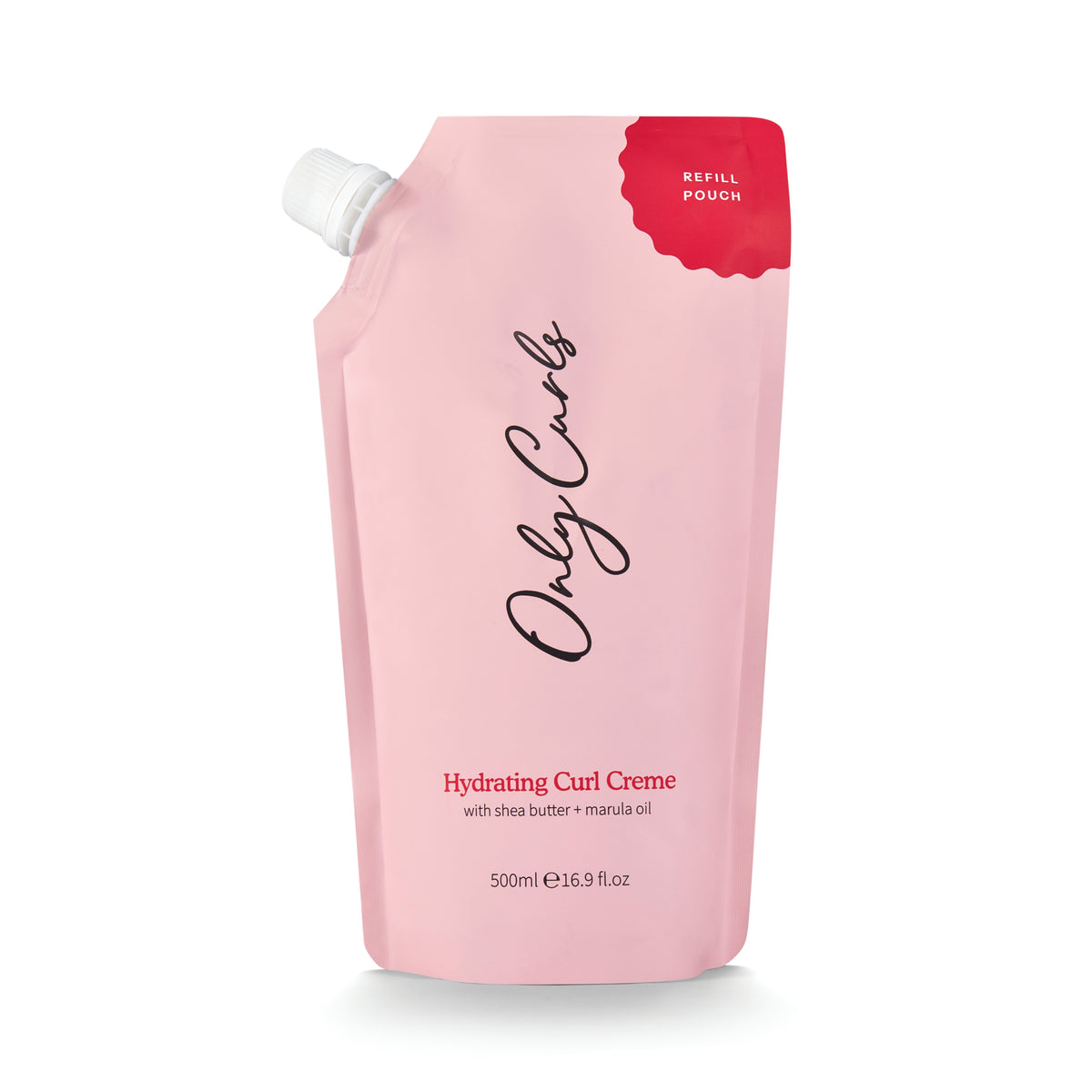 Only Curls Hydrating Curl Creme 500ml - Refill Pouch