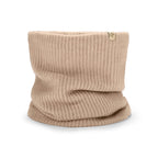 Only Curls Satin Lined Pom Beanie and Snood Set - Sadie in Sand - Only Curls