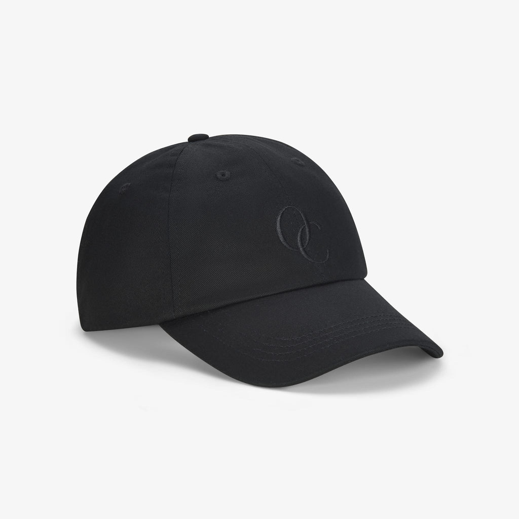 Satin Lined Baseball Hat (full cap) - Black