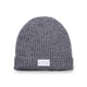 Little Curls Satin Lined Lightweight Beanie Hat - Grey