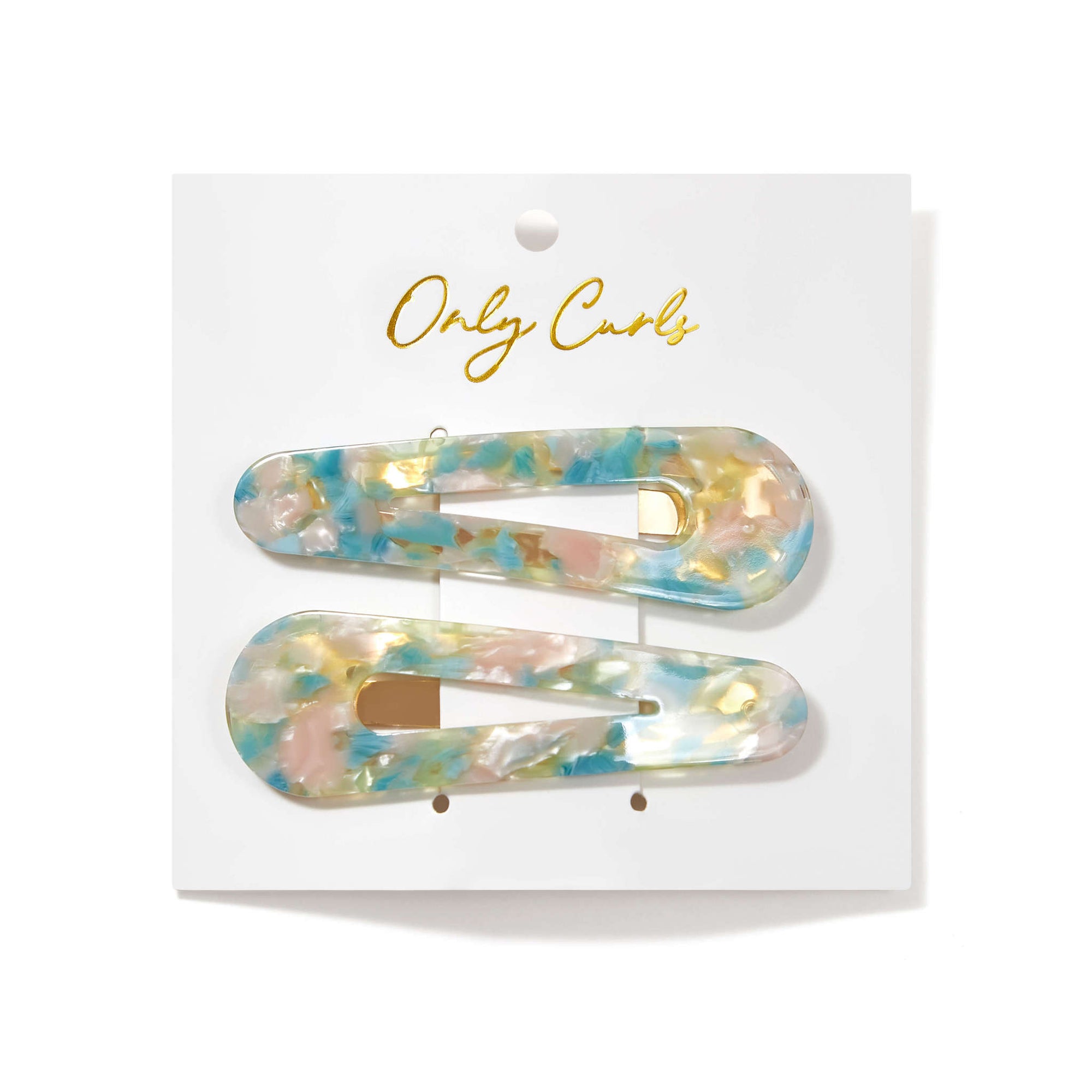 Only Curls Colour Splash Snap Hair Clips - Only Curls