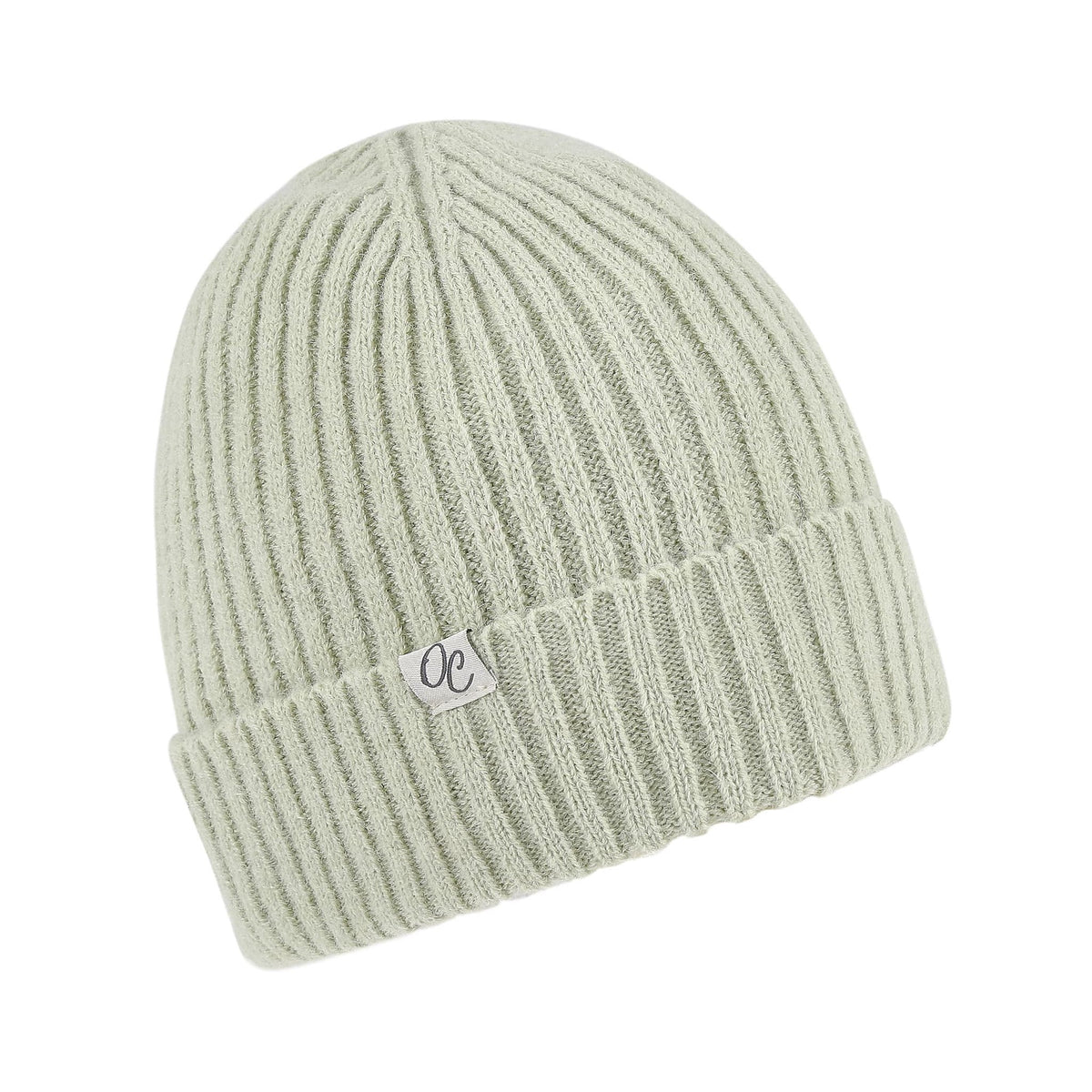 Only Curls Satin Lined Spring Beanie Hat - Mint - Only Curls