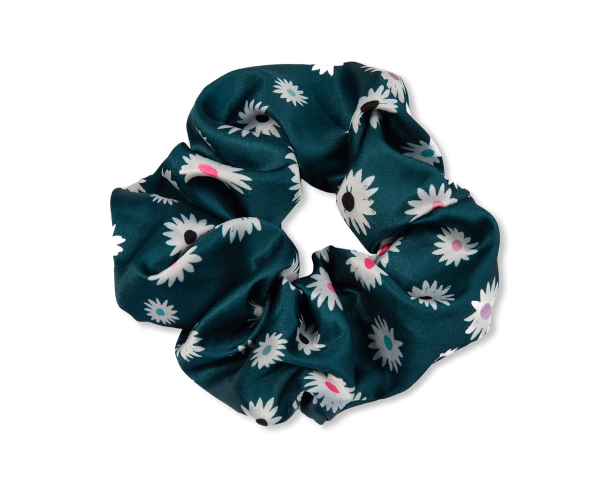 Only Curls Satin Scrunchies - Daisy Twin Pack - Only Curls