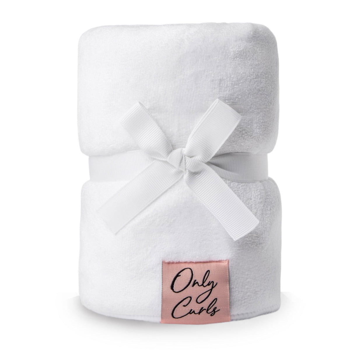 Only Curls Microfibre Hair Towel - White - Only Curls