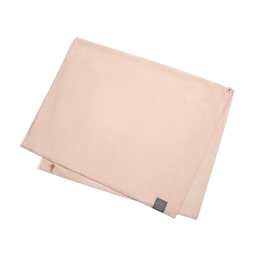 Only Curls Microfibre Hair Towel - Pink - Only Curls