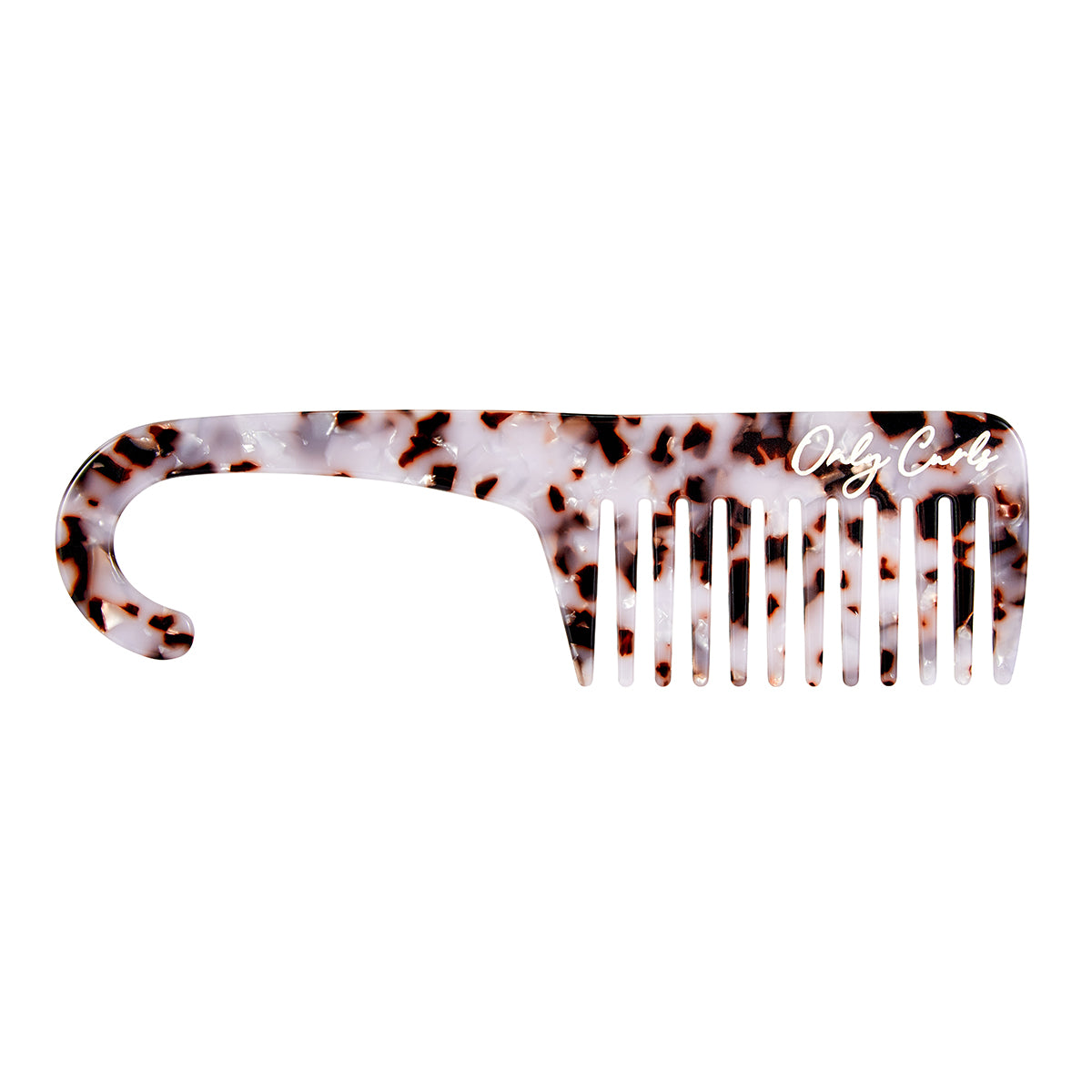 Only Curls Black Speckle Shower Comb - Only Curls