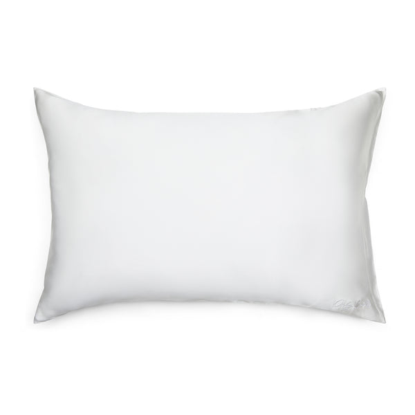 Only Curls Silk Pillowcase - White